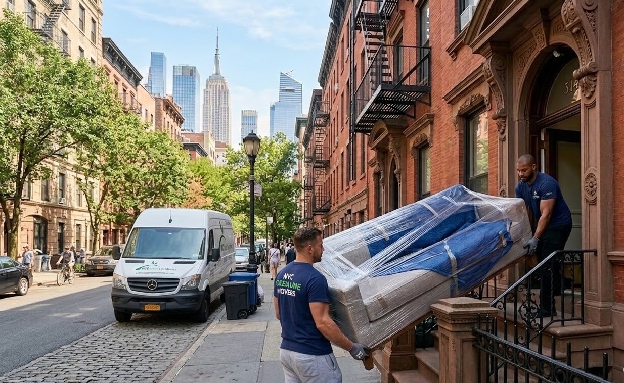 Professional movers working in Queens