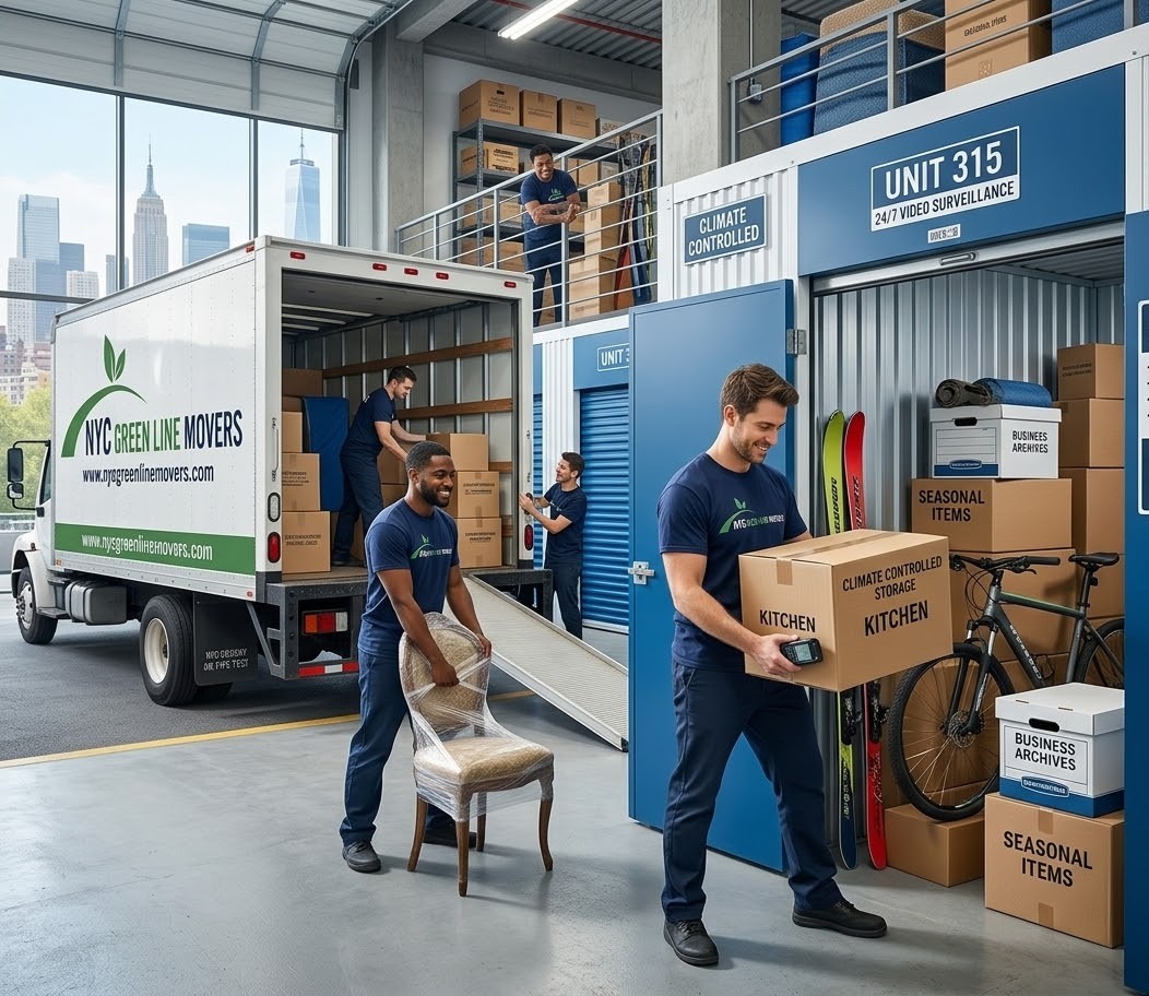 Secure NYC storage with NYC Green Line Movers